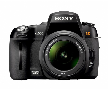 Aparat Sony DSLR-A500L + 18-55